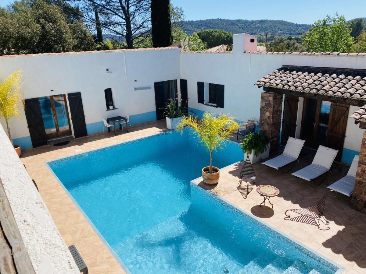 Villa Le Patio Bleu à La Crau Extérieur photo