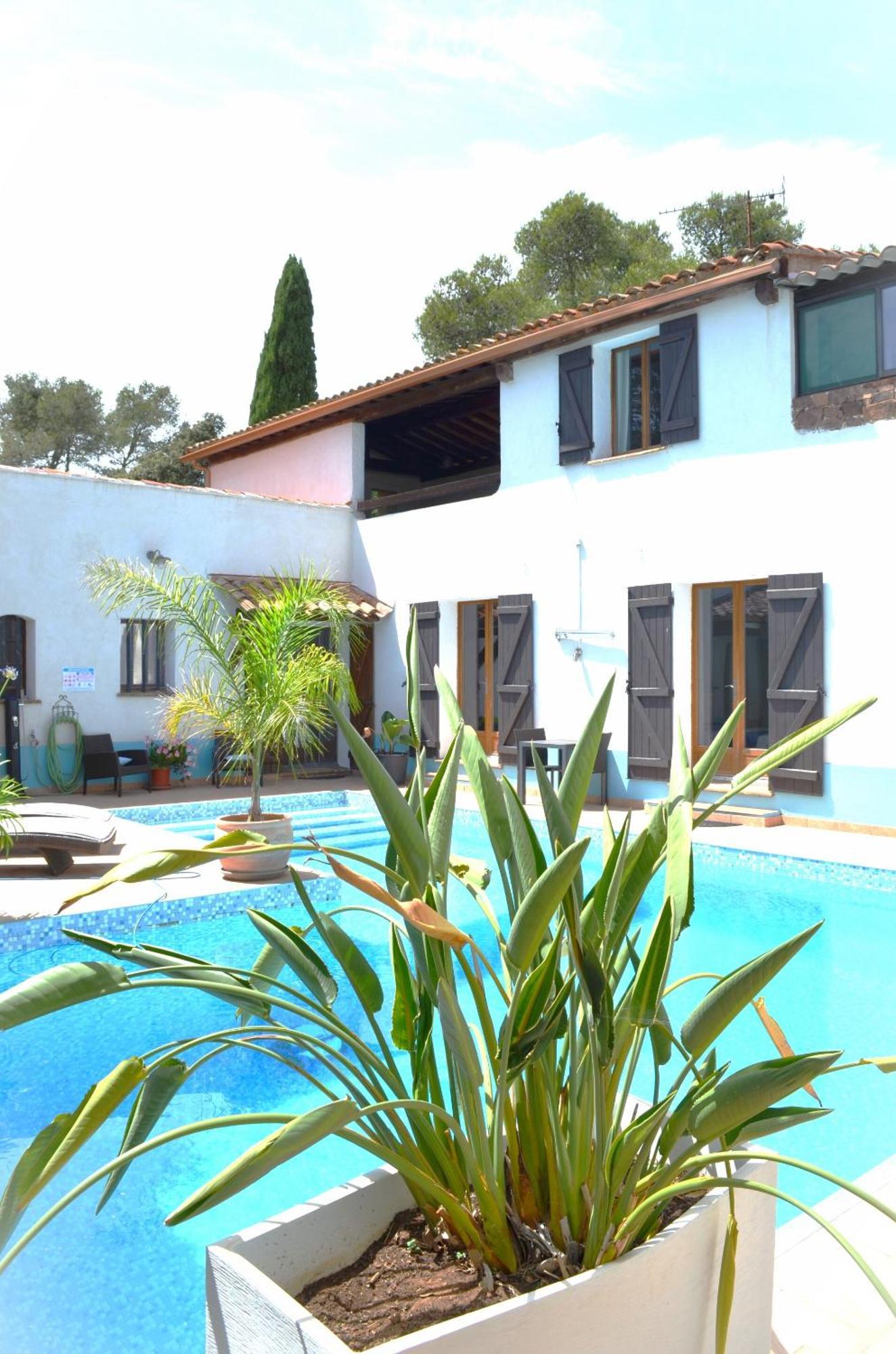 Villa Le Patio Bleu à La Crau Extérieur photo