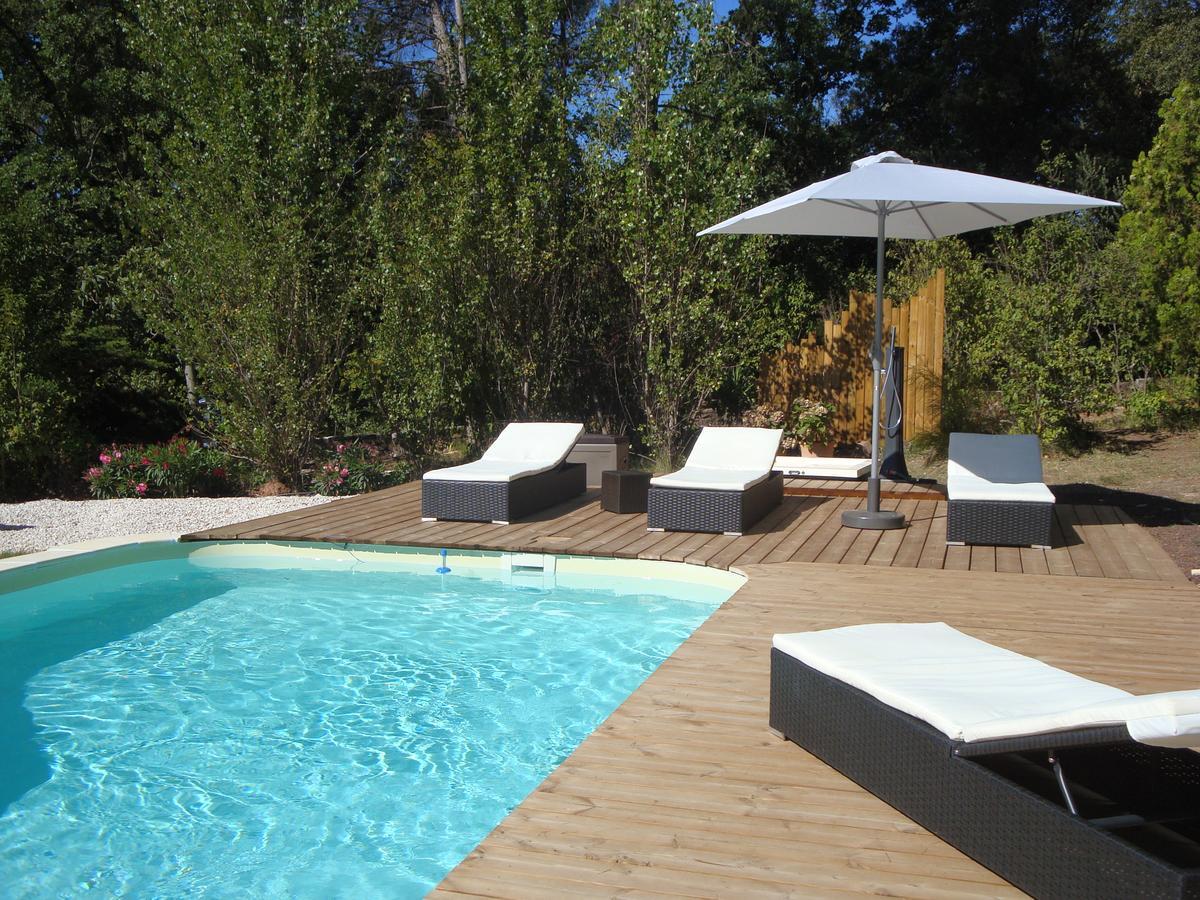 Villa Le Patio Bleu à La Crau Extérieur photo